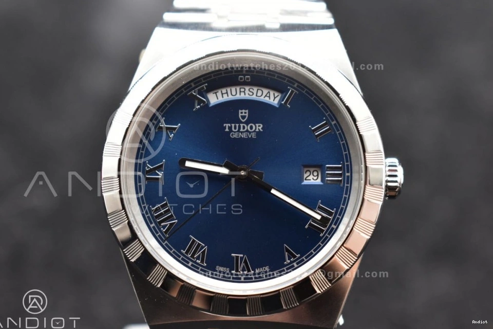 Strap A2836 Dial 1:1 SS Blue V7F Tudor Royal on Edition Best 1120